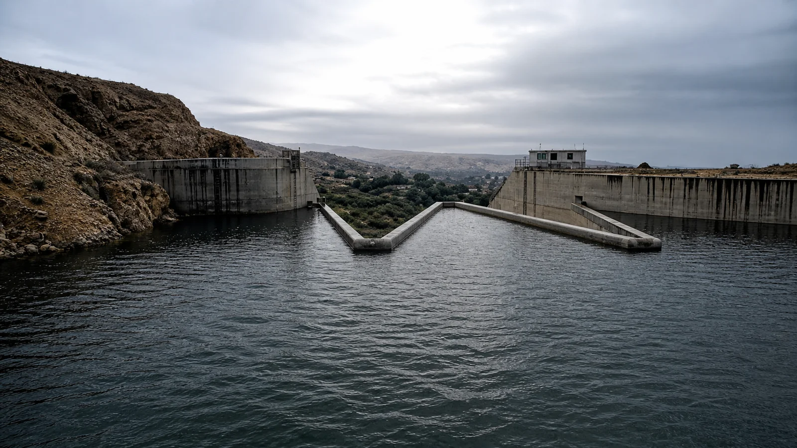 Al-Kafrain Dam Jordan Valley — CEC Dam Construction