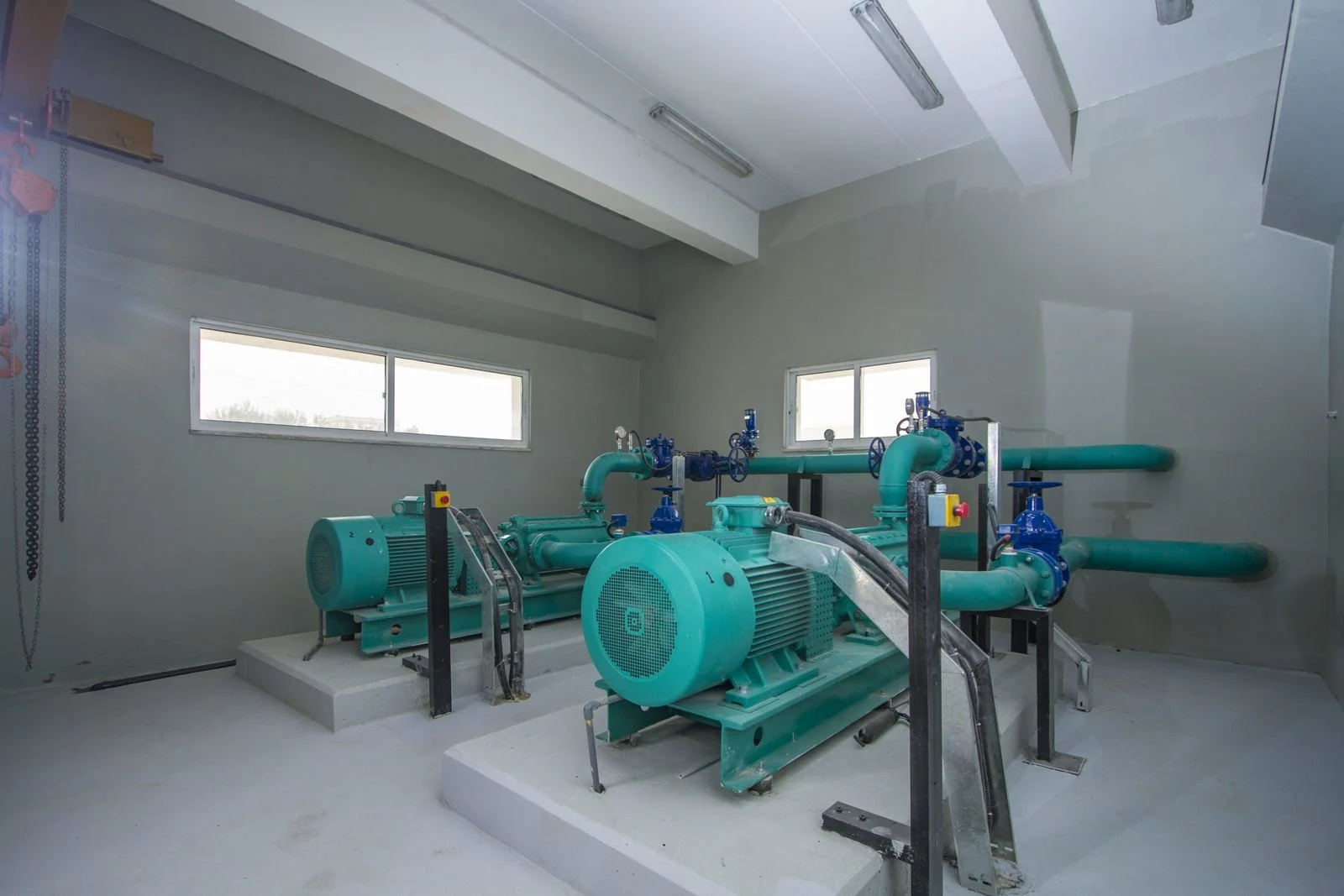 Water Reservoir Pump Station Abu Nuseir Amman — CEC MEP